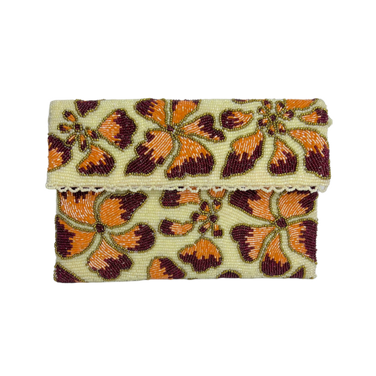 Beauty and the Beast - Handmade Beads Clutch