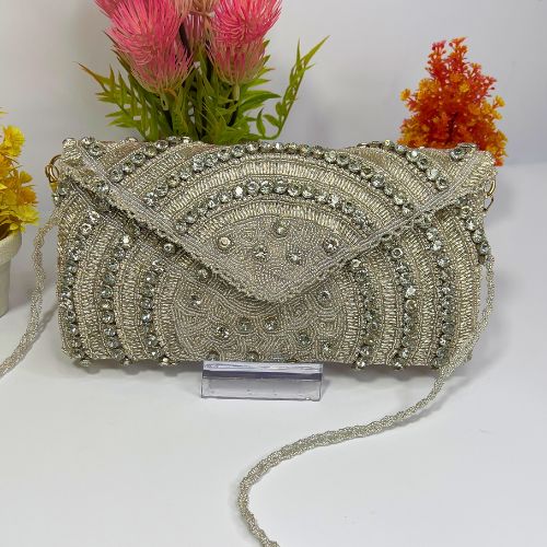 Silver Diamond Wallet - A Sparkling Statement of Style