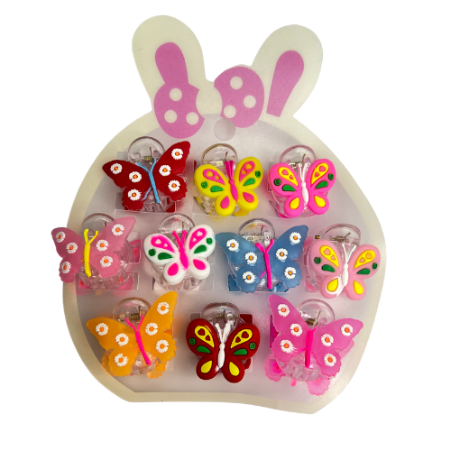 Set of Cute Shapes 10 Hair Catchers For Kids