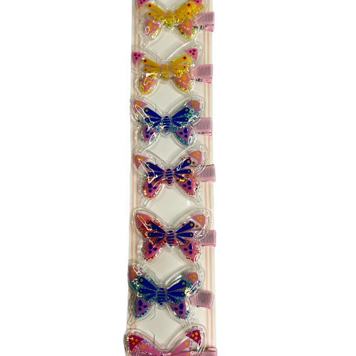 Kids Butterfly Sparkle filled Hair Pin - 1PCS