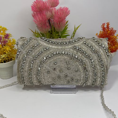 Silver Diamond Wallet - A Sparkling Statement of Style