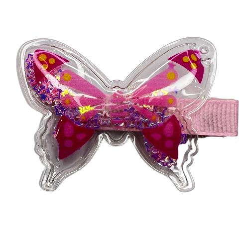 Kids Butterfly Sparkle filled Hair Pin - 1PCS