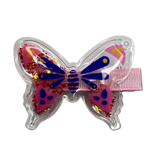 Kids Butterfly Sparkle filled Hair Pin - 1PCS