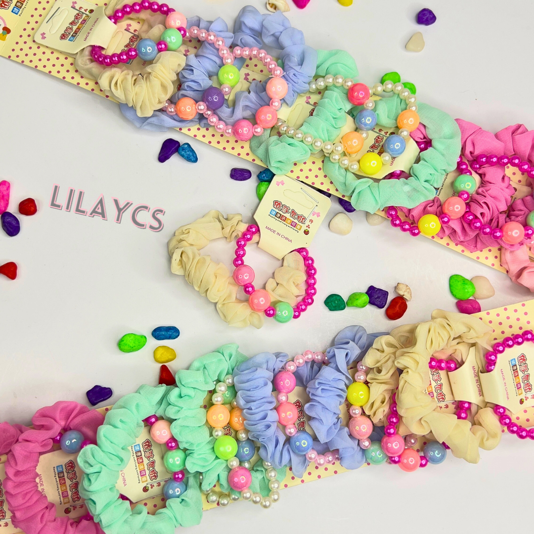 Lilaycs Bracelet and Pony Card Set - Stylish Accessories for Every Occasion