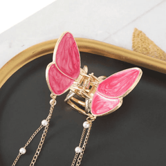 1PC Metal Fancy Alloy Butterfly Hair Clip