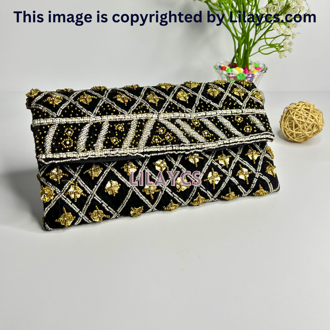 Handmade Beauty Beaded Clutch