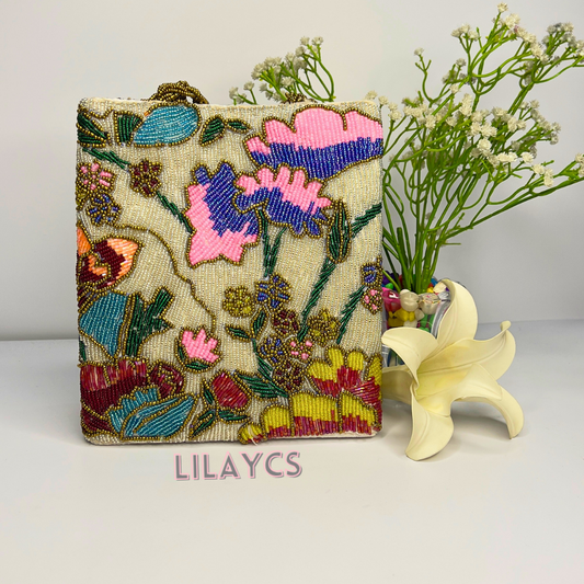 Beautiful Multi Color HandBag