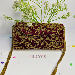 Wedding Beaded Clutch