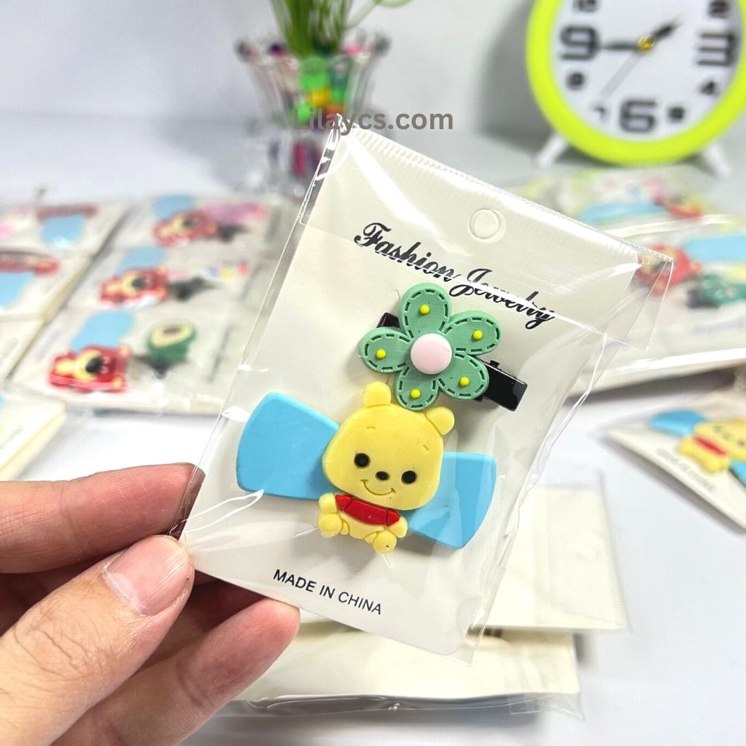 Silicon Kids Cute Hair Pins