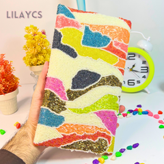 Handcrafted Colorful Beads Clutch for the Stylish Woman