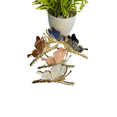 Butterfly Metal New Trendy Hair Catcher
