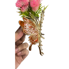 Butterfly Metal New Trendy Hair Catcher