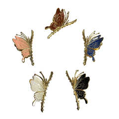 Butterfly Metal New Trendy Hair Catcher