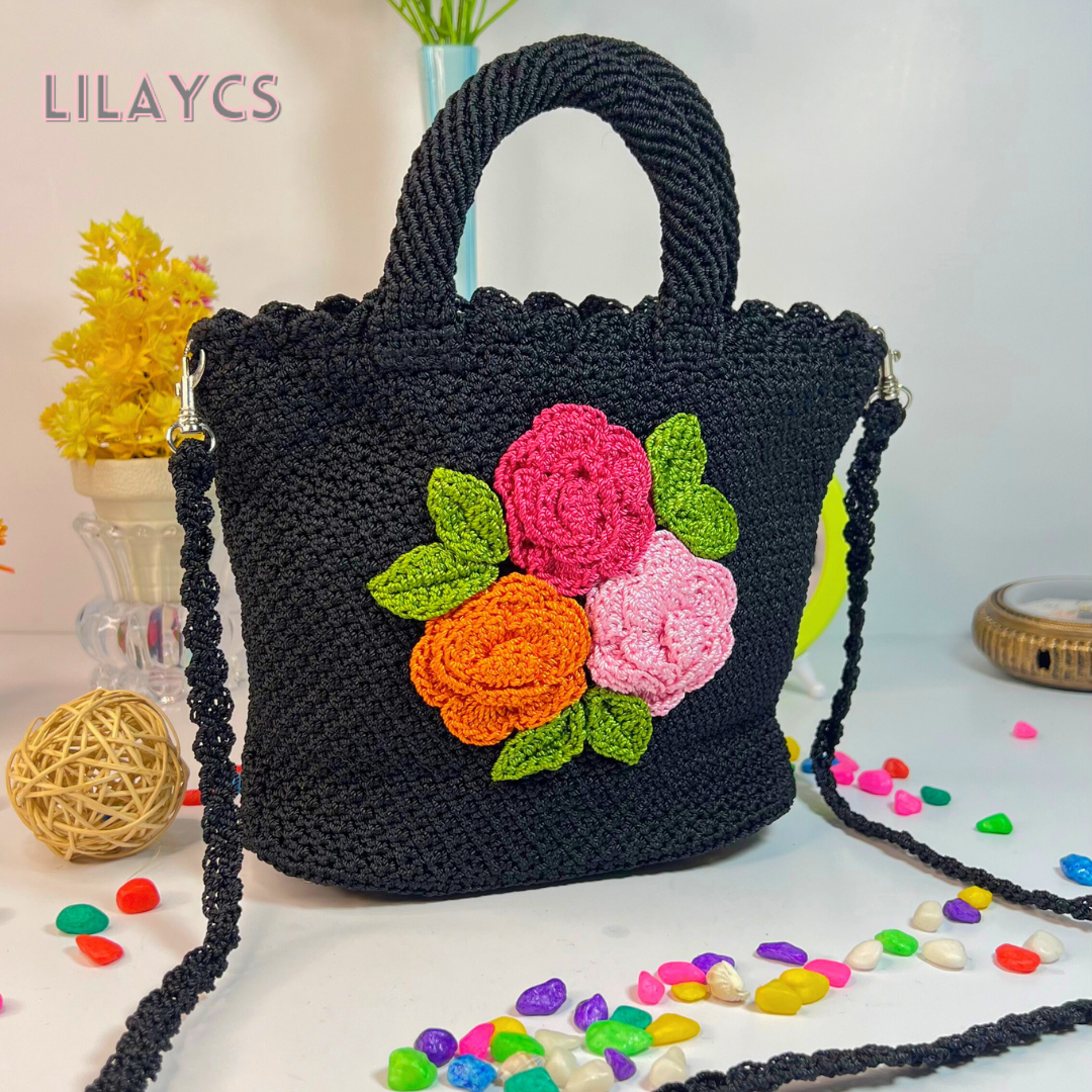 Medium Crochet Handbags for Everyday Style