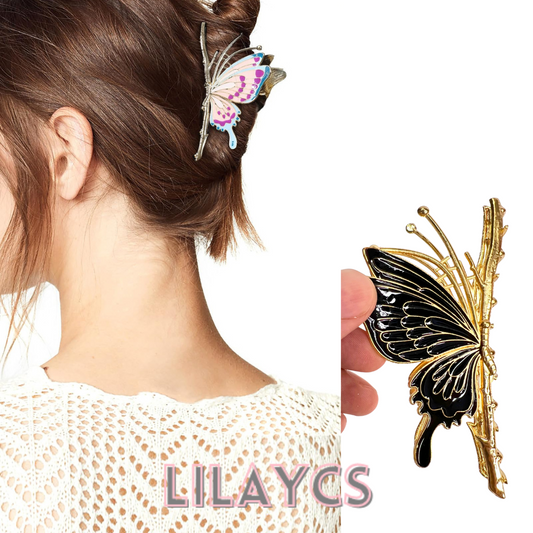 Butterfly Metal New Trendy Hair Catcher