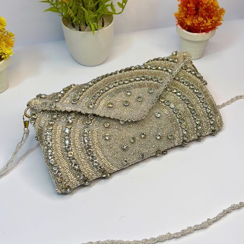 Silver Diamond Wallet - A Sparkling Statement of Style