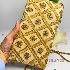 Velvet Design Wedding Clutch