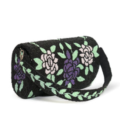 Black Petal Grace Bag