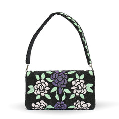 Black Petal Grace Bag