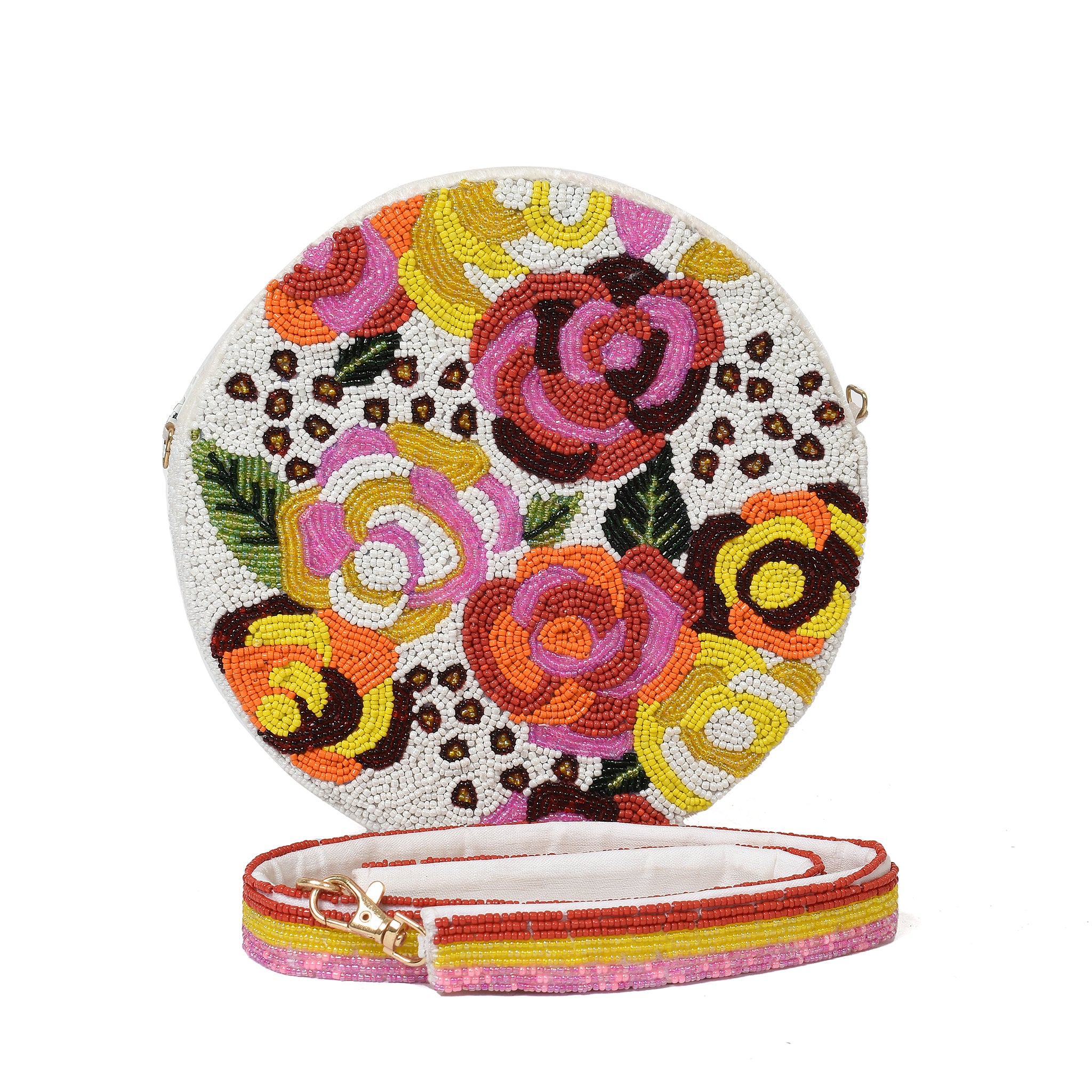 Floral Whirl Bag