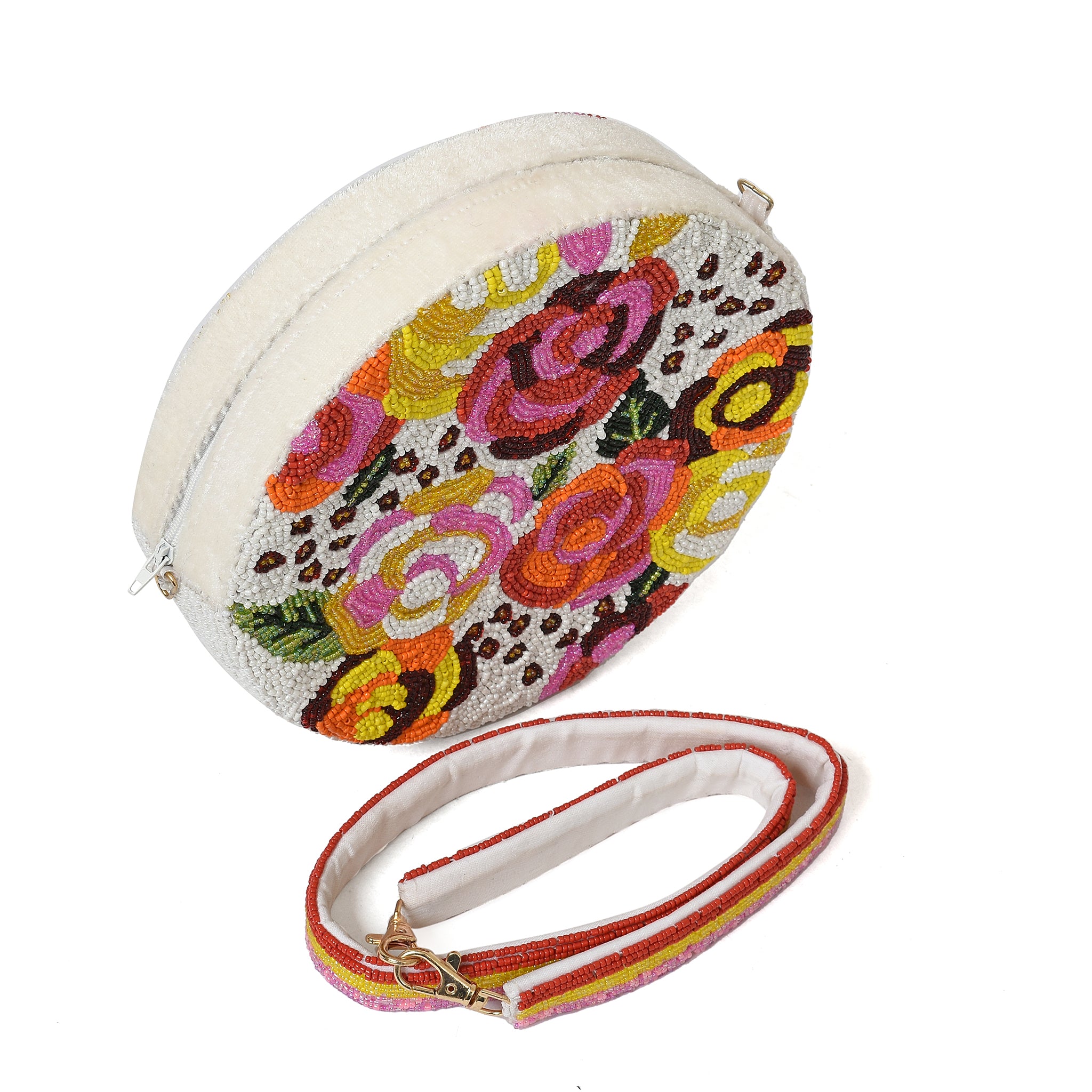 Floral Whirl Bag