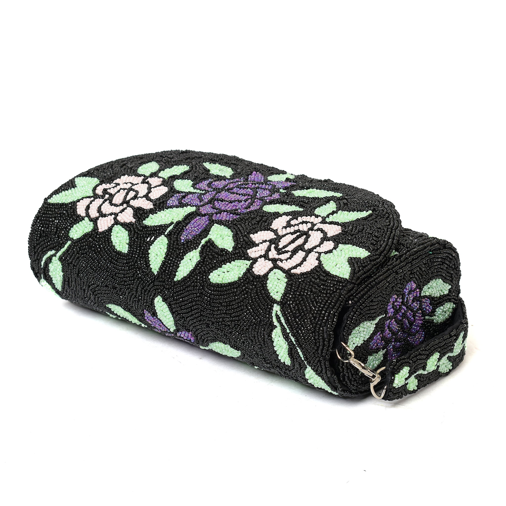 Black Petal Grace Bag