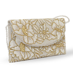 Soft Gleam Flora Clutch