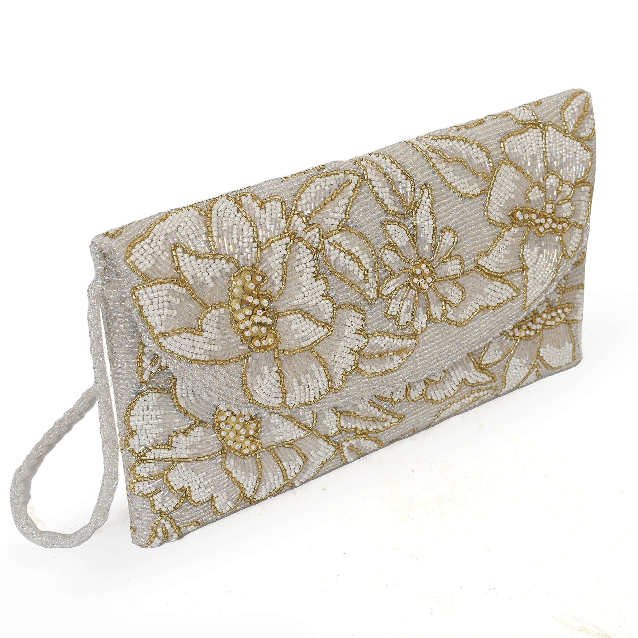 Soft Gleam Flora Clutch
