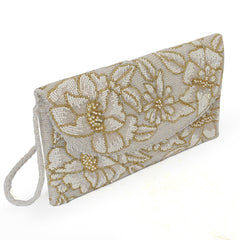 Soft Gleam Flora Clutch