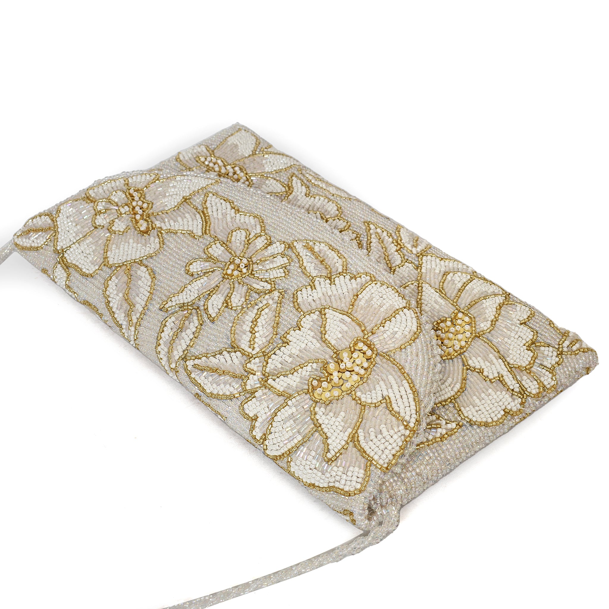 Soft Gleam Flora Clutch