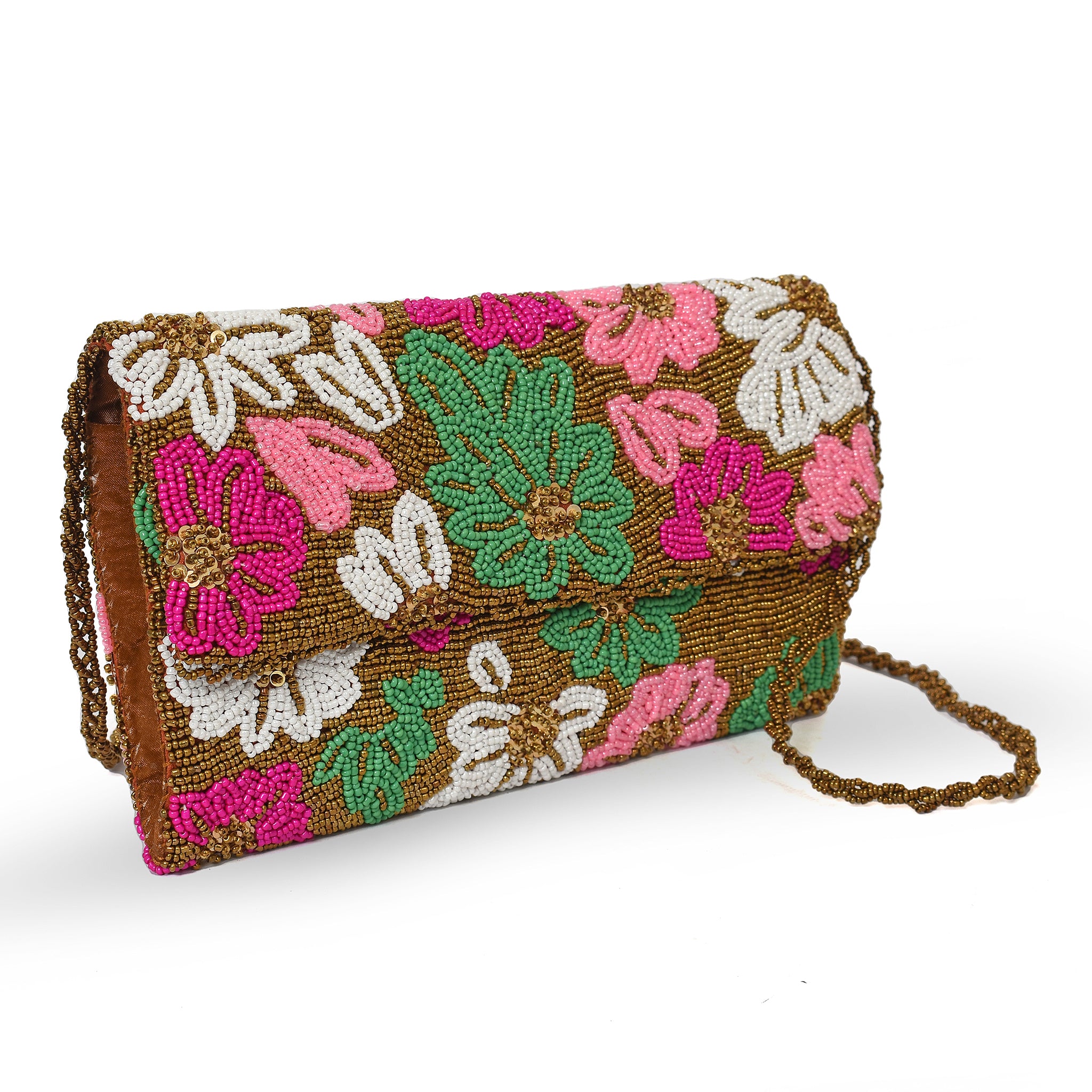 Vintage Bloom Clutch