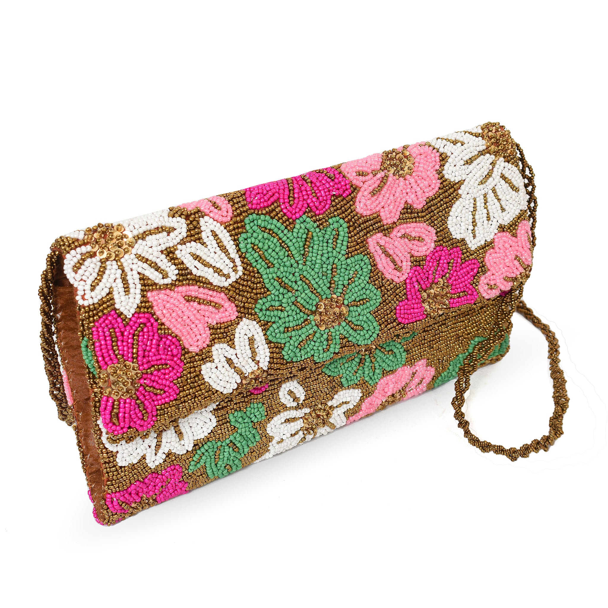 Vintage Bloom Clutch