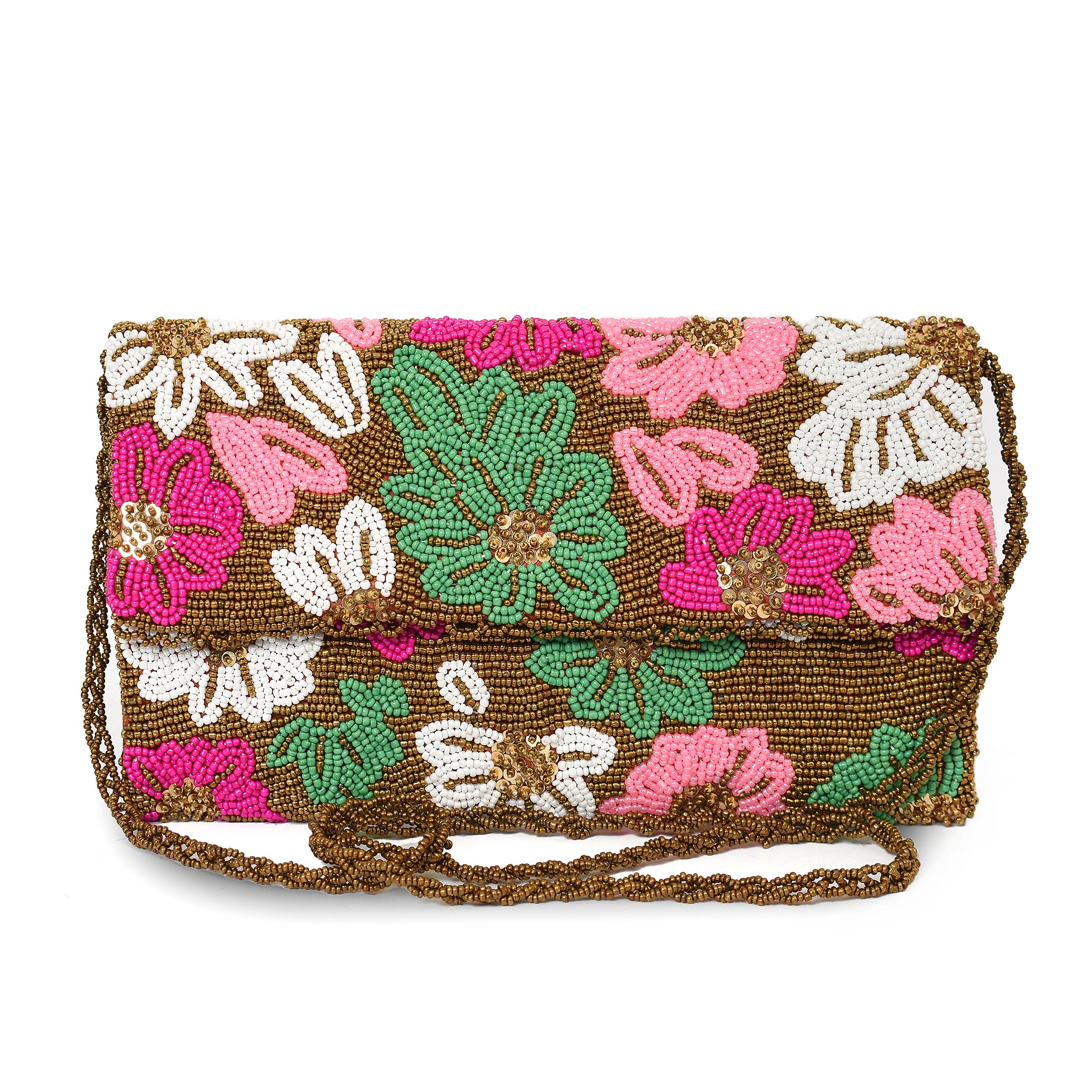 Vintage Bloom Clutch