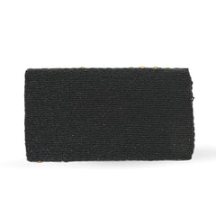 Black Crystal Bloom Clutch