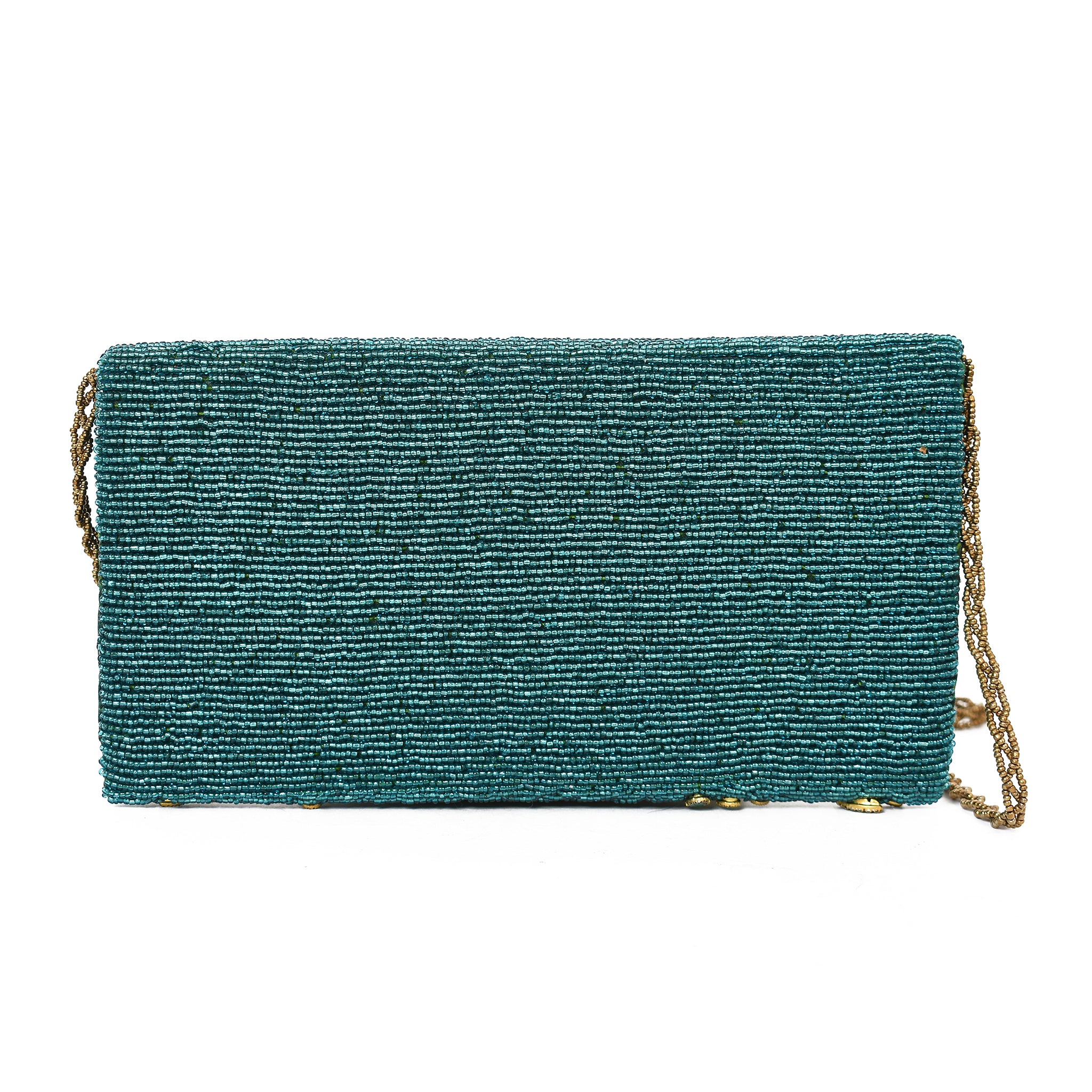 Green Royal Glow Clutch