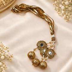 Golden Noor – Traditional Braided Pranda