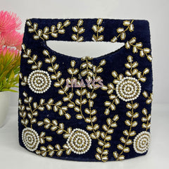 Midnight Magic Handmade Bag - Handbag