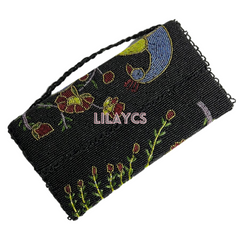 Peacock Design Handmade Clutch