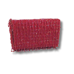 Luxe Gold Beaded Bag