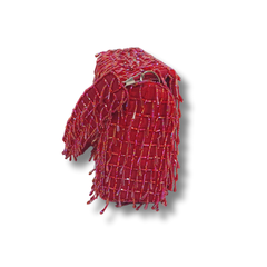 Luxe Gold Beaded Bag