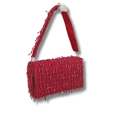 Luxe Gold Beaded Bag