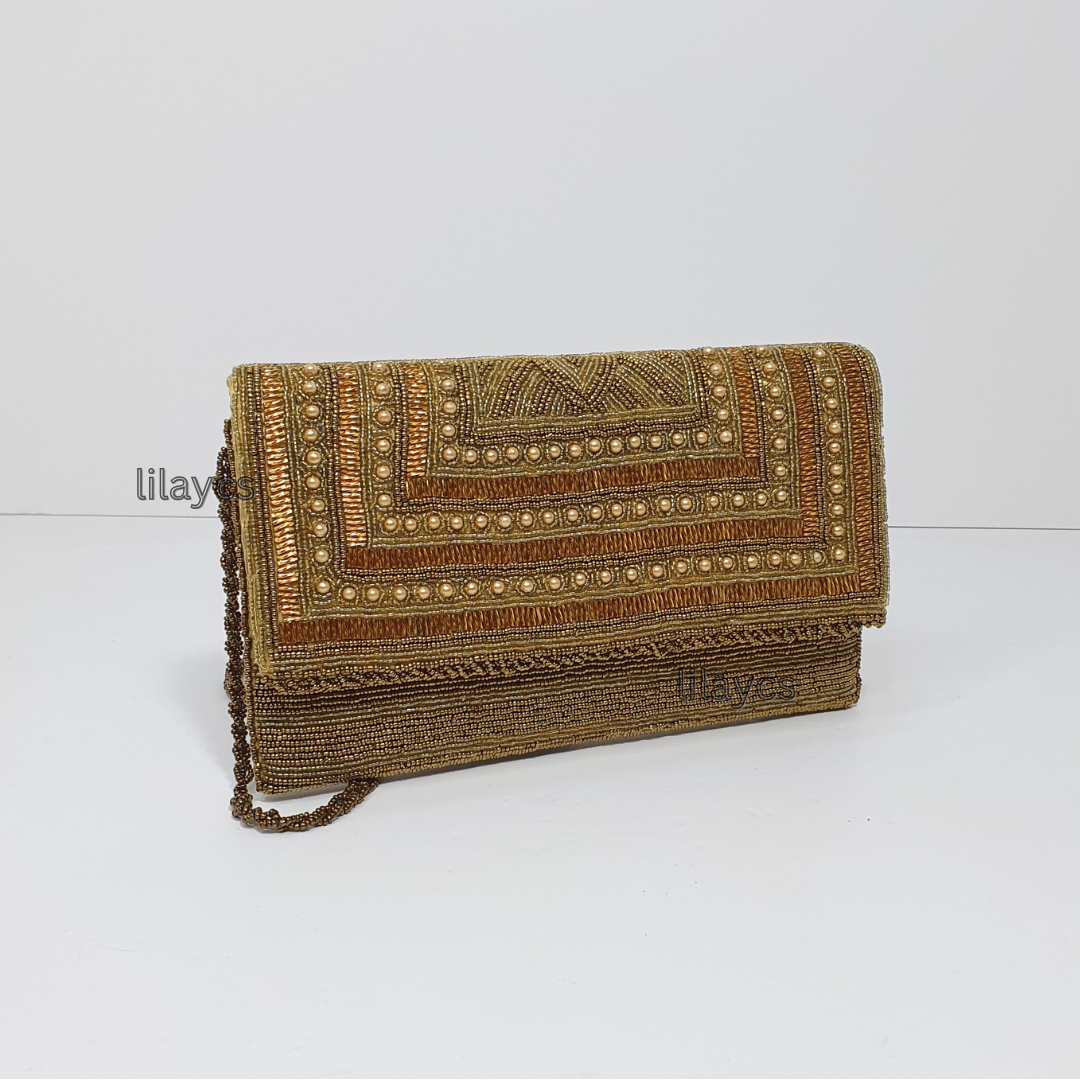 Golden Empress Clutch